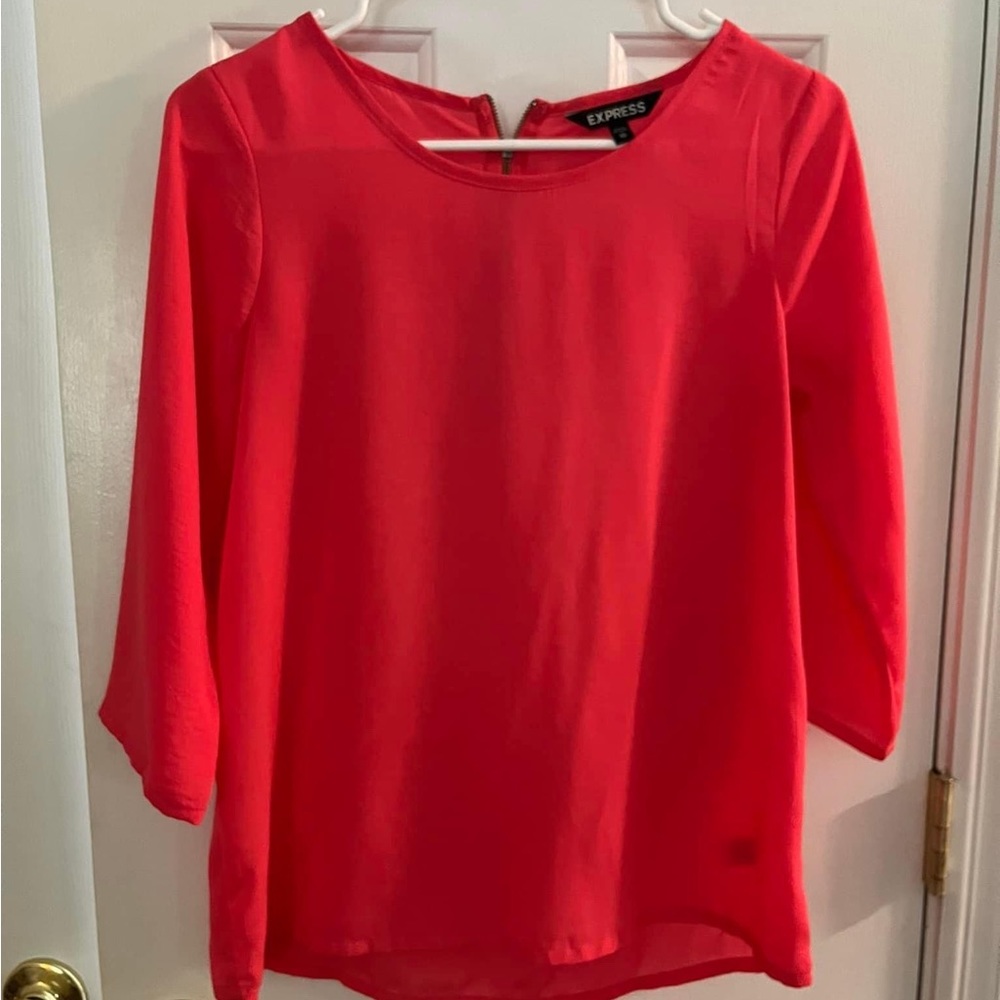 Express hot pink blouse